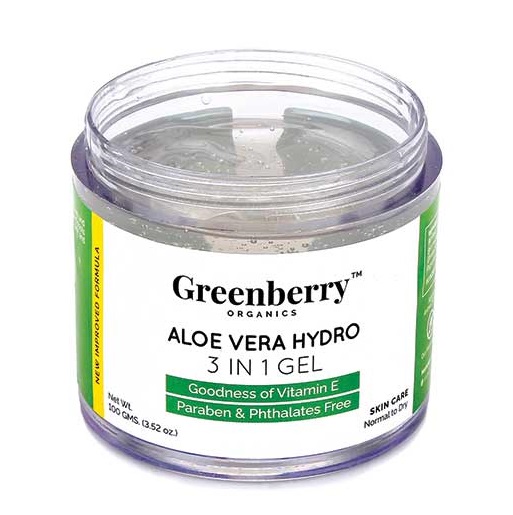 ژل آلوئه ورا Greenberry Organics Hydro 3 In 1