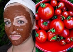 ماسک لایه بردار گوجه فرنگی