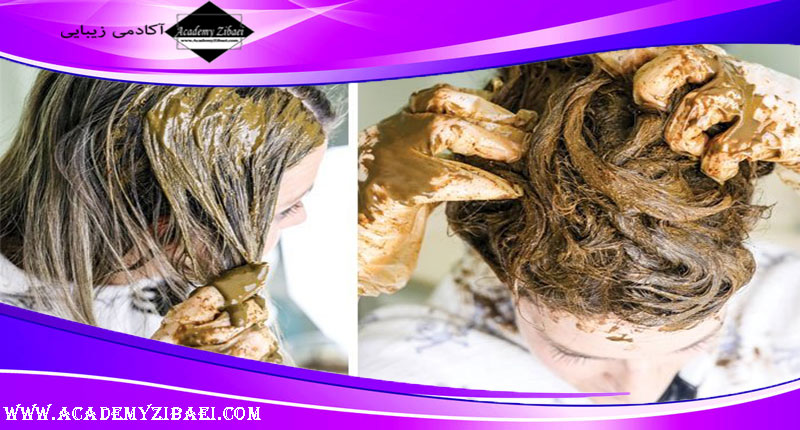 روش تهیه ماسک مو از حنا برای درمان شوره شدید مو